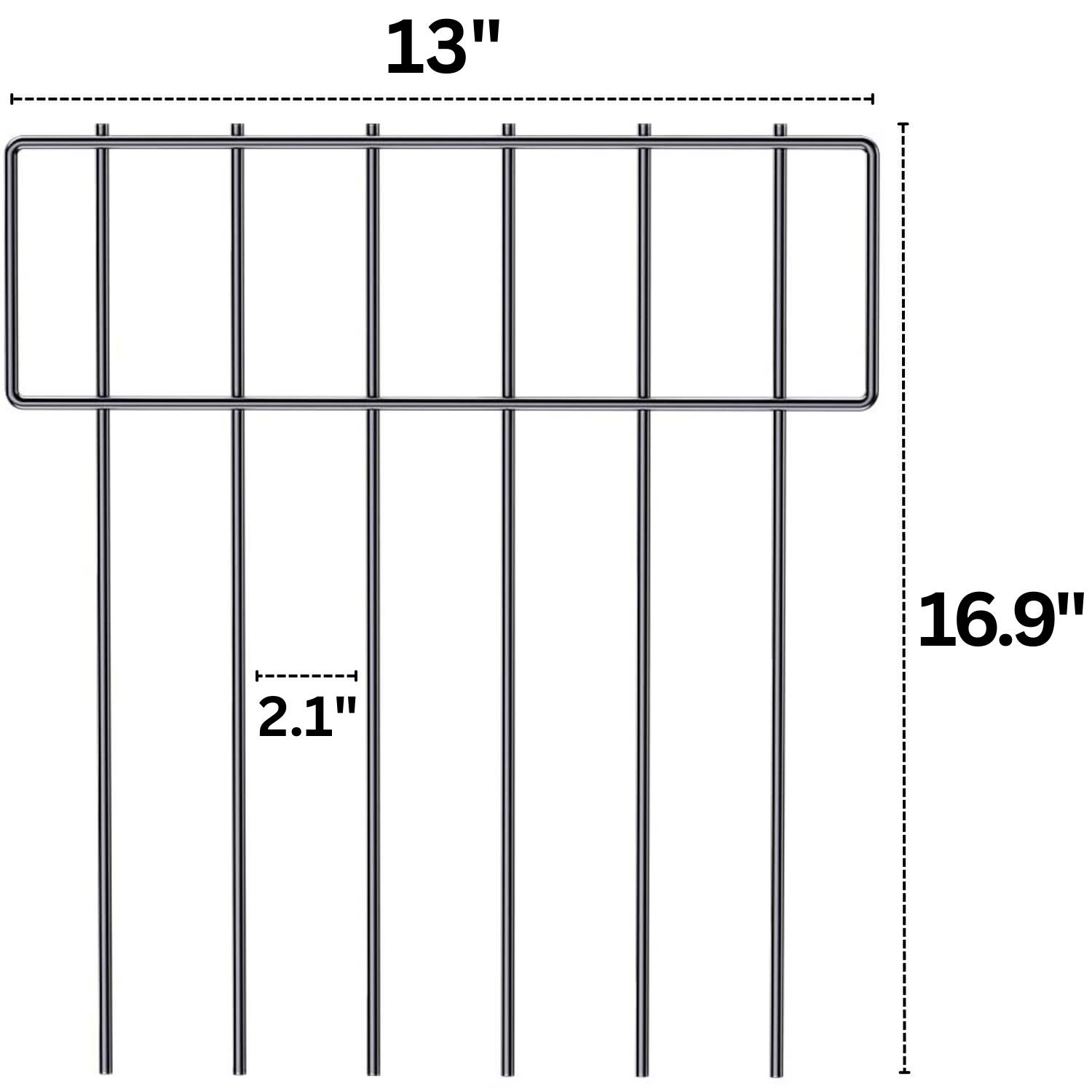 Animal barrier garden fence: image 3
