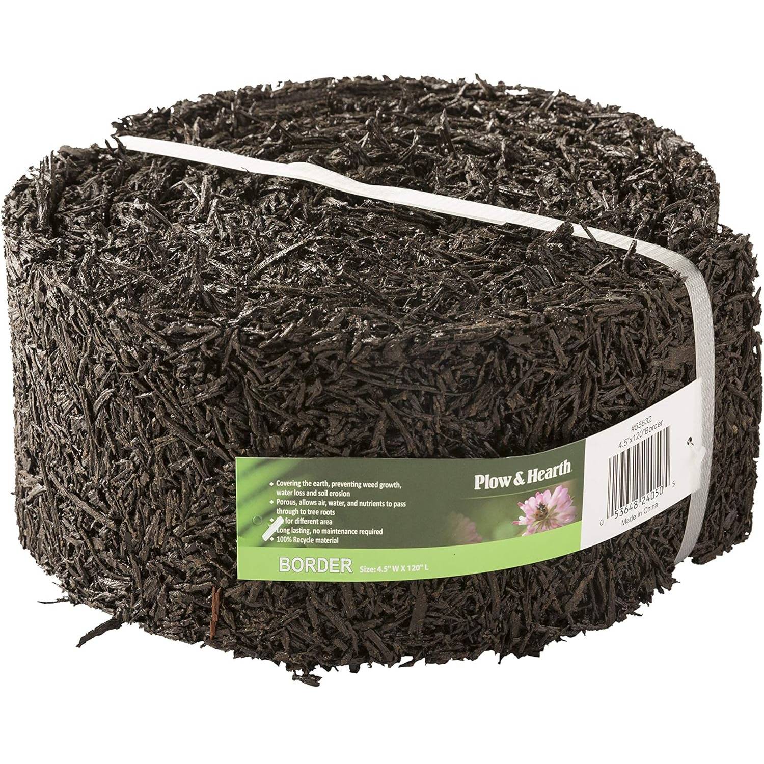 Rubber mulch bed edging: image 3
