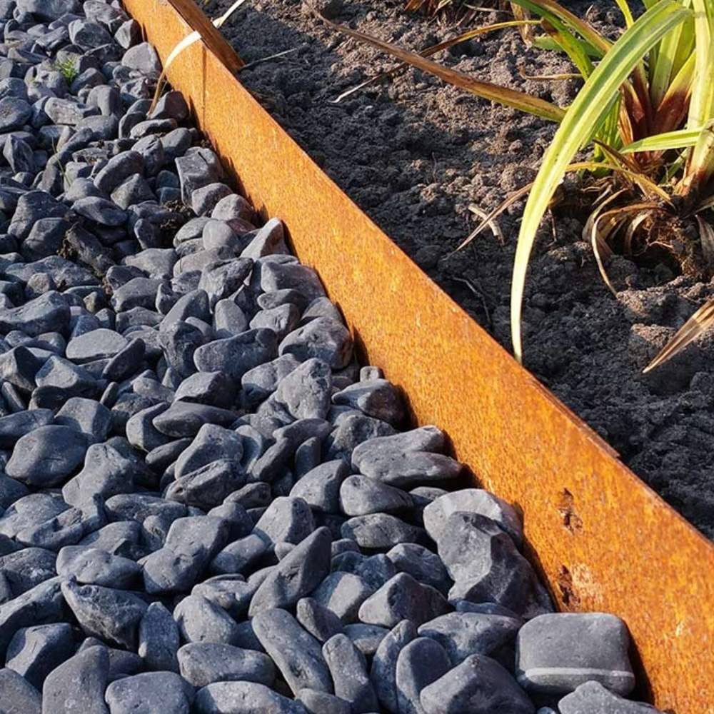 Corten steel garden edging: image 7