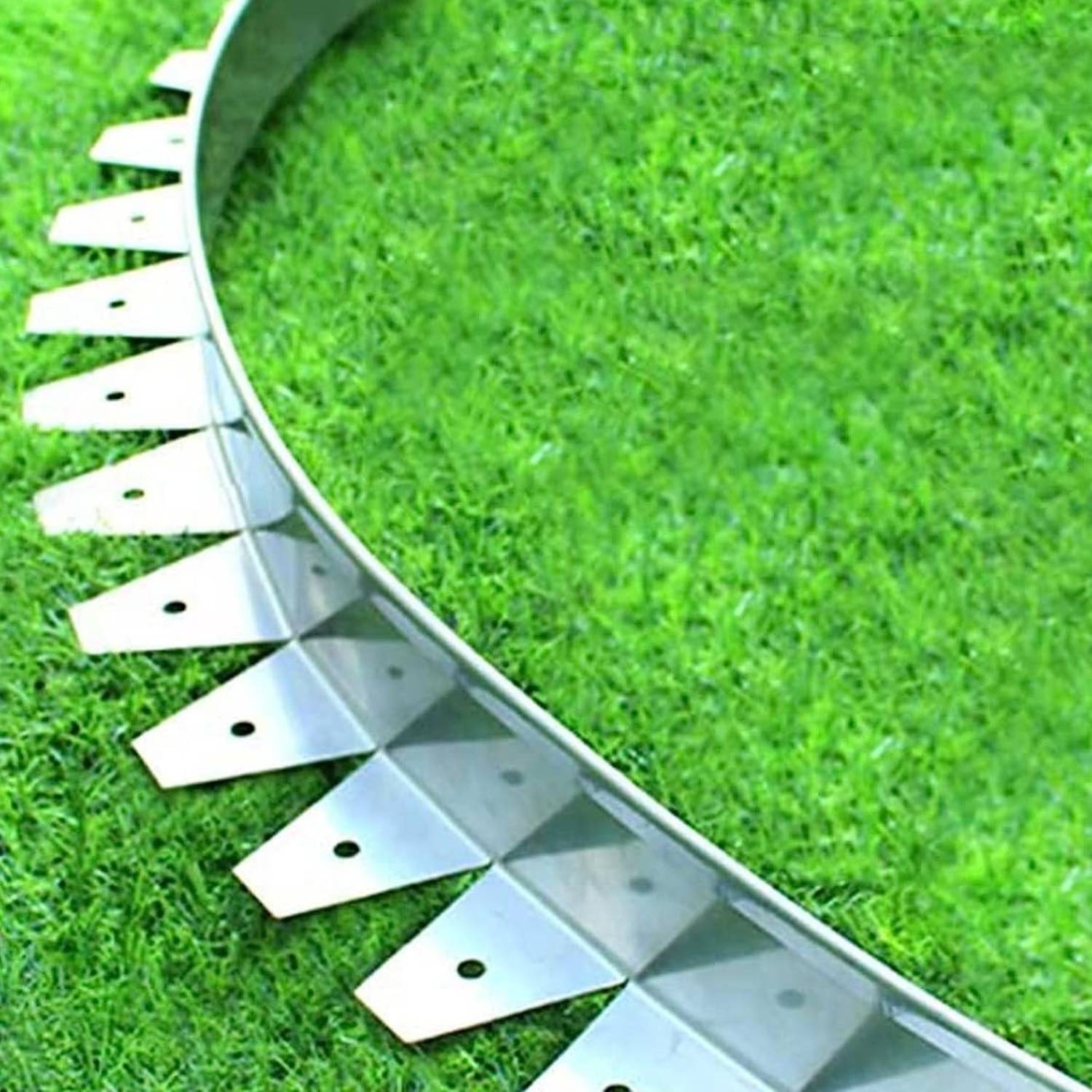 Stainless steel garden edging: image 7