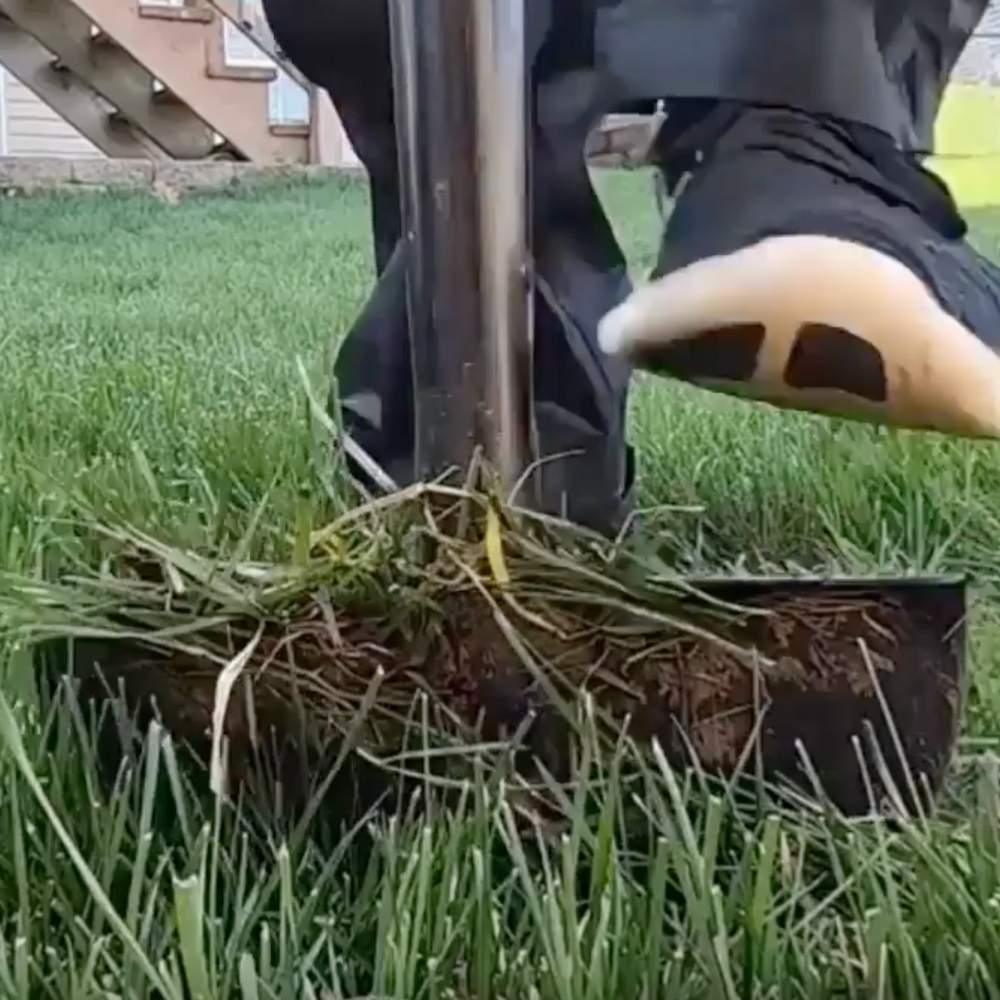 Manual lawn edging tool: image 1