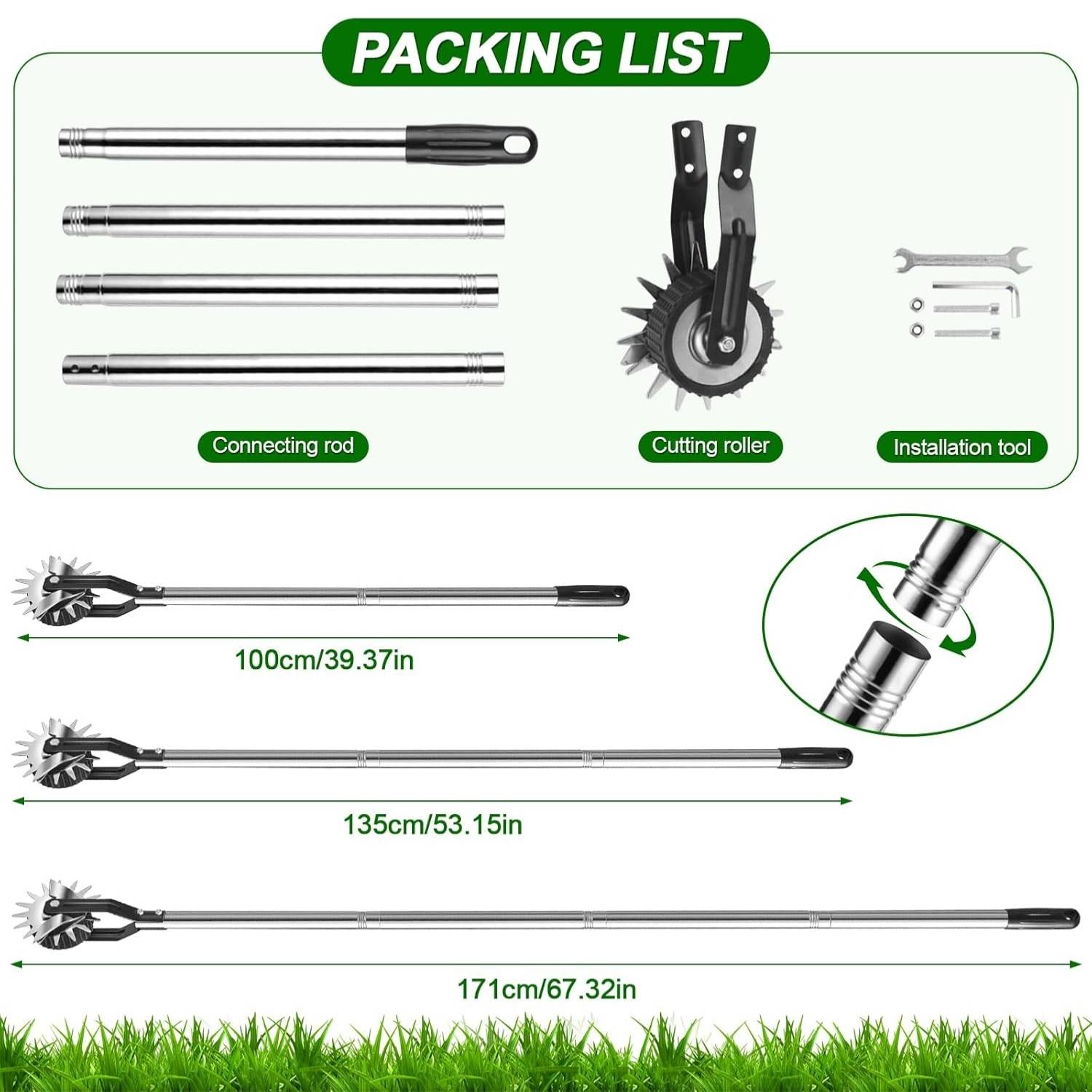 Wheel rotary lawn edger: image 5